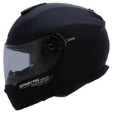 Casco Spartan Gecko Sv Solid Negro Mate